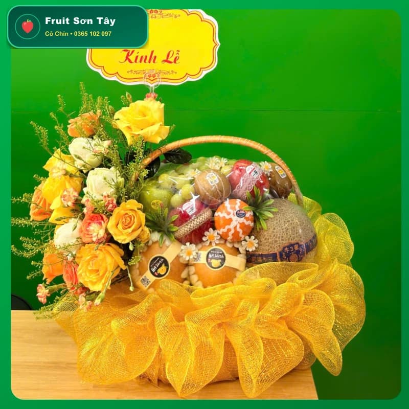 Giỏ Quà Tân Gia Đại Cát - Phú Quý An Khang