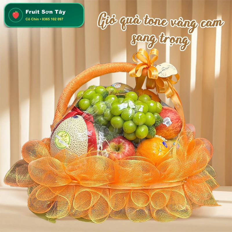 Giỏ Quà Biếu Thông Gia Thân Tình Chu Đáo